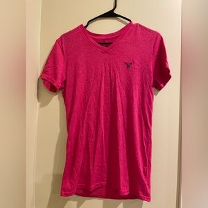 American Eagle V Neck Small Pink